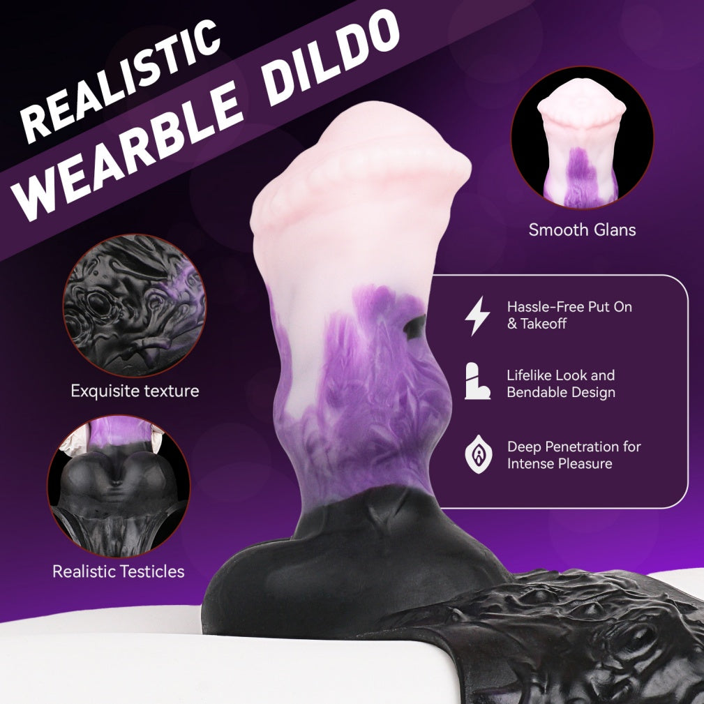 Fantasy Silicone Penis Extender Sheath Underwear-Instant Size & Girth Enhancement for Men