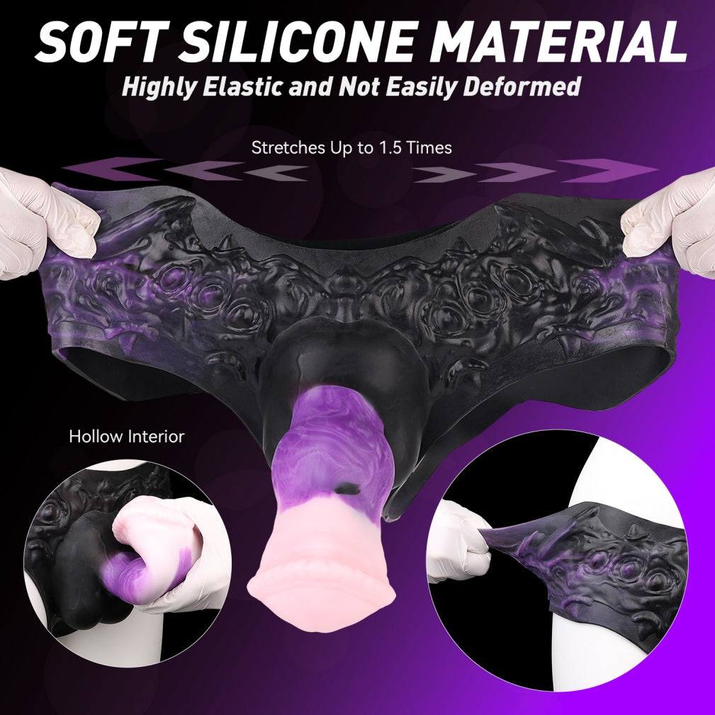 Fantasy Silicone Penis Extender Sheath Underwear-Instant Size & Girth Enhancement for Men