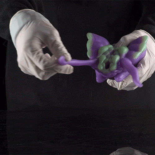 Alien Creature Pocket Pussy — Deep-Sea Moth Oral Stroker | Heavy Fetish Silicone