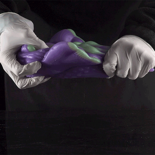 Alien Creature Pocket Pussy — Deep-Sea Moth Oral Stroker | Heavy Fetish Silicone