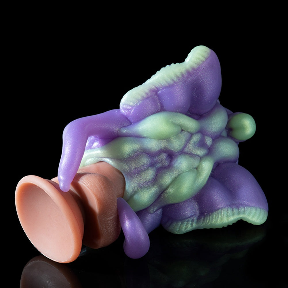 Alien Creature Pocket Pussy — Deep-Sea Moth Oral Stroker | Heavy Fetish Silicone