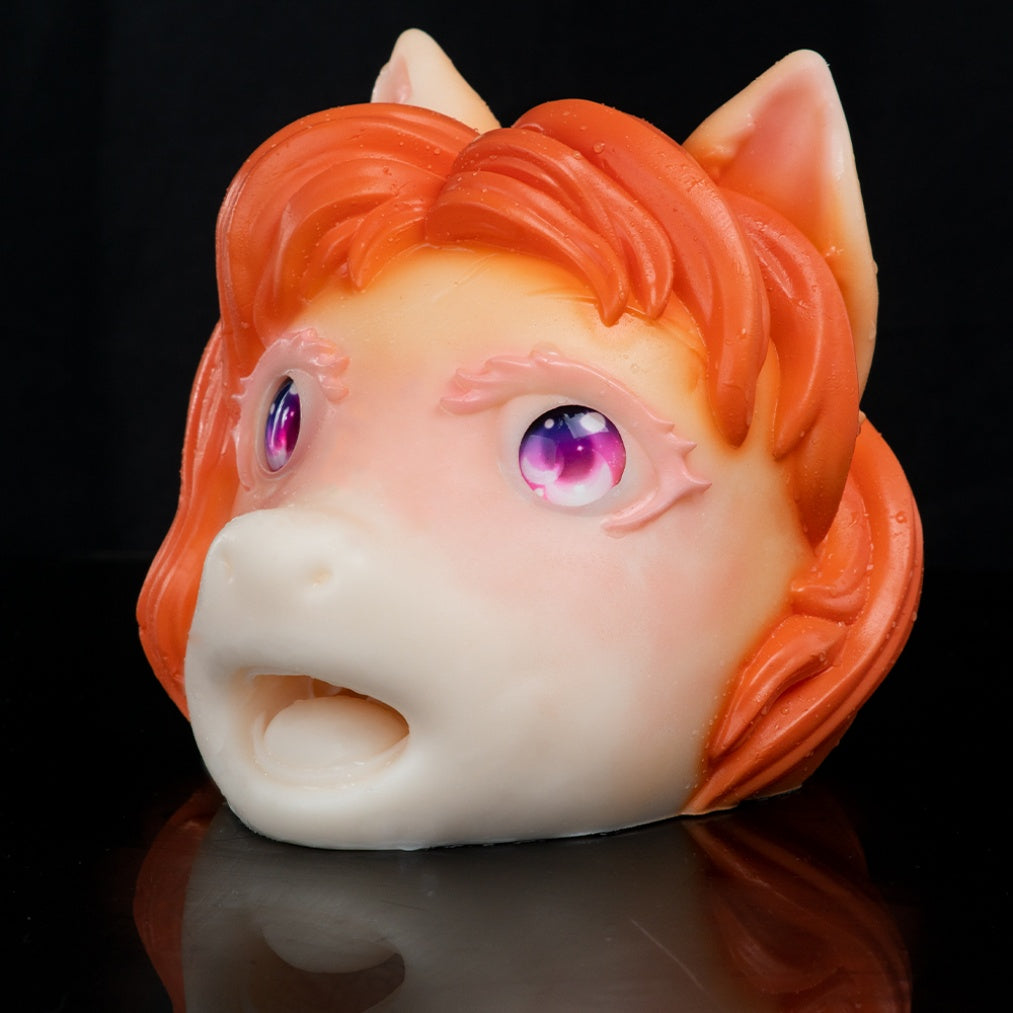 Deer Pony Silicone Oral Sex Doll - Fantasy Mens Penis Blowjob Masturbation Fetish Toys Gift