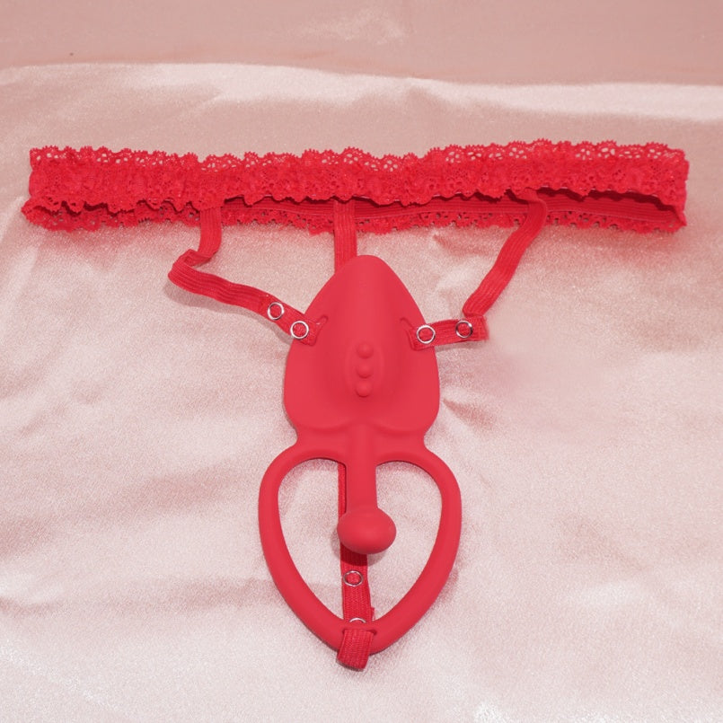 Vibrating Cock Ring with Rose Magic Wand – Strap-On Compatible Oral Sex Toys for Man & Women