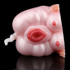 Pink Pig Pussy Torso Sex Doll - Fantasy Silicone Animal Pussies Masturbation Toy for Men