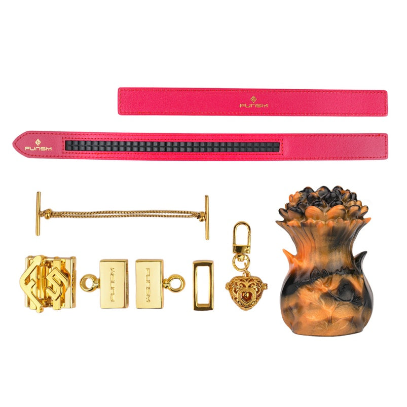Rose Charming Mouth Gag Oral Sex Toys - Extreme Restraints Female Erotic Kinky Sexuality