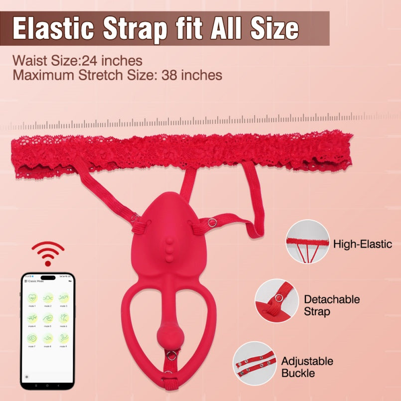 Vibrating Cock Ring with Rose Magic Wand – Strap-On Compatible Oral Sex Toys for Man & Women