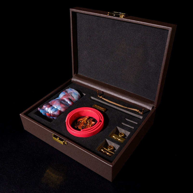 Fantasy Bear Paw Ball Gag Restraint Set – Colorful Silicone Strap-on Sex Toys for Women