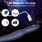 Domlust VoidCoil – Tentacle Vibrating Butt Plug | Sucker Texture + Multi-Mode Vibration | Platinum Silicone Alien Fetish