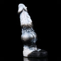 Dragon Scale Silicone Vibrating Cock Sleeve – Fantasy Penis Extender Sleeve for Stronger, Longer Performance