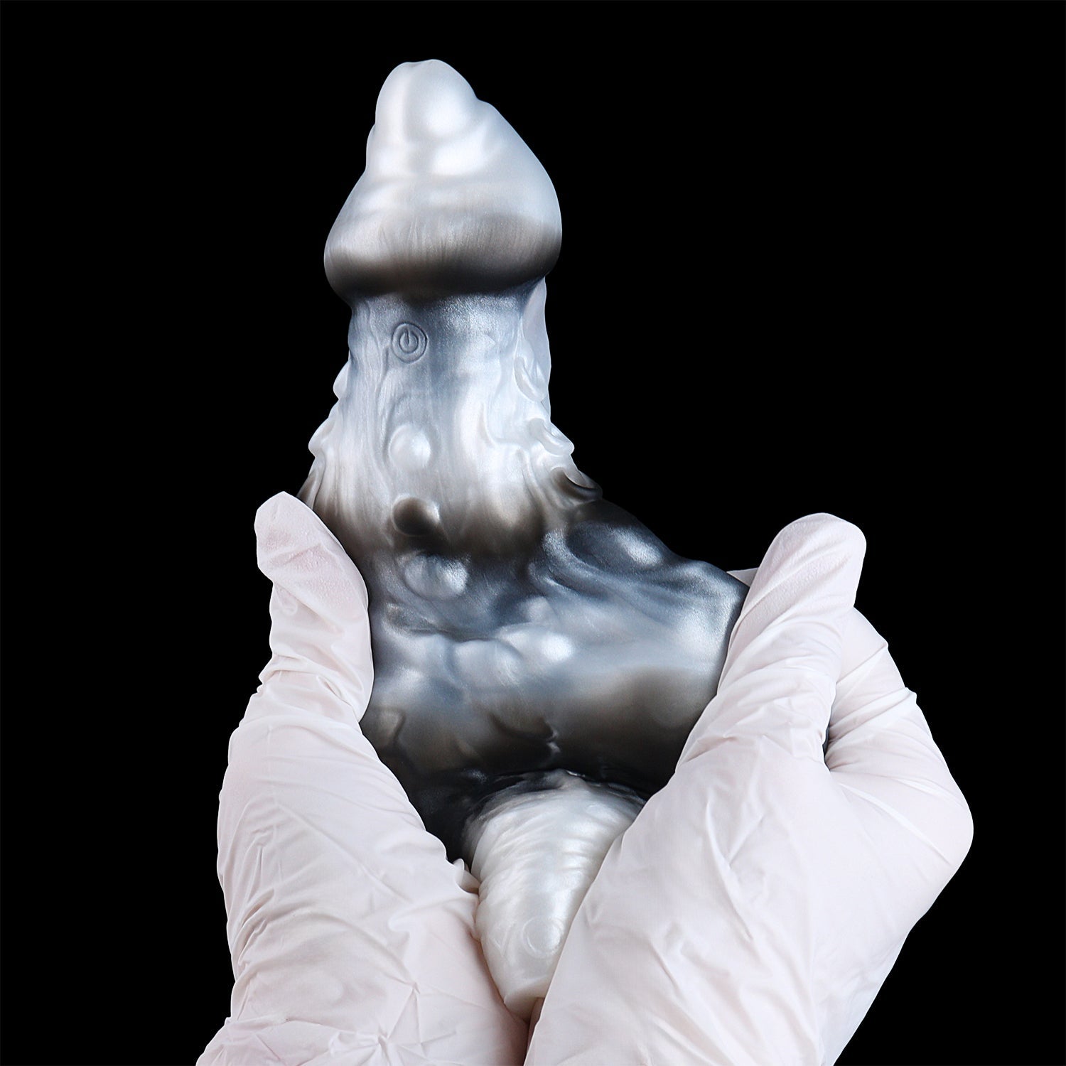 Dragon Scale Silicone Vibrating Cock Sleeve – Fantasy Penis Extender Sleeve for Stronger, Longer Performance