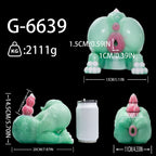 2-in-1 Monster Pocket Pussy & Knot Dildo | Dual Alien Fantasy Sex Toy | Domlust