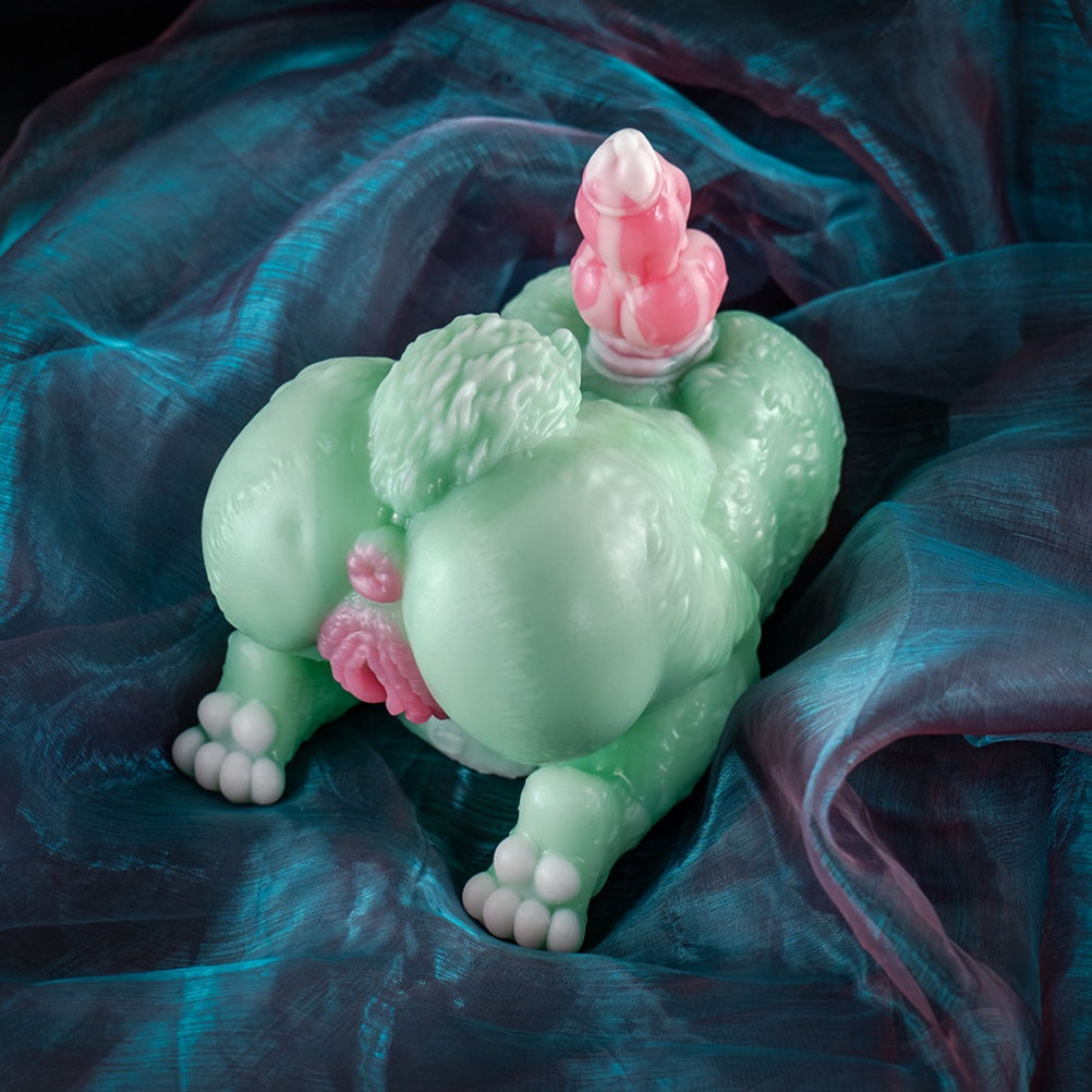 2-in-1 Monster Pocket Pussy & Knot Dildo | Dual Alien Fantasy Sex Toy | Domlust