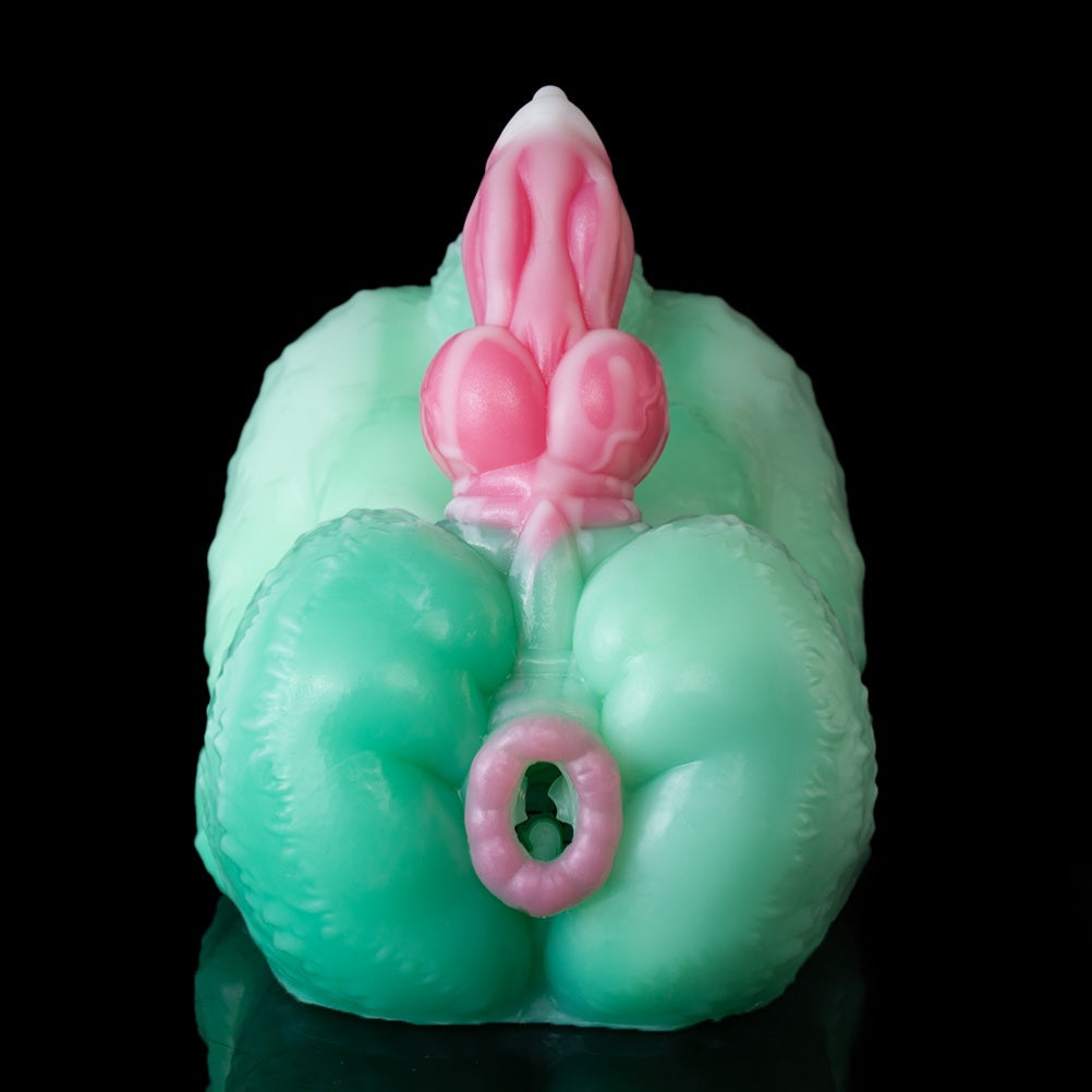2-in-1 Monster Pocket Pussy & Knot Dildo | Dual Alien Fantasy Sex Toy | Domlust