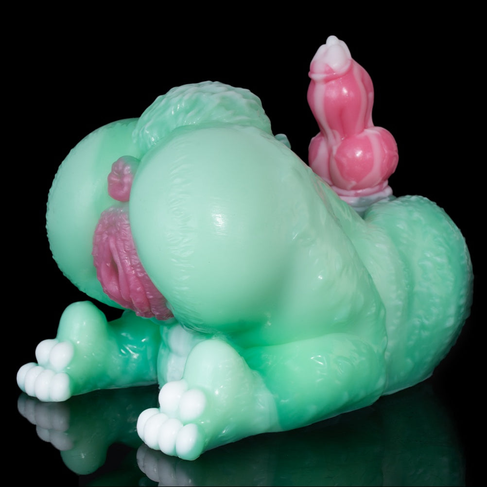 2-in-1 Monster Pocket Pussy & Knot Dildo | Dual Alien Fantasy Sex Toy | Domlust