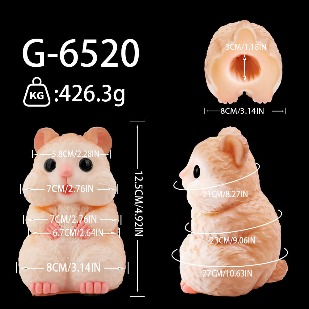 Hamster Pocket Pussy Animal Sex Doll – Cute Animal Stroker for Men Who Love Furry Fantasy