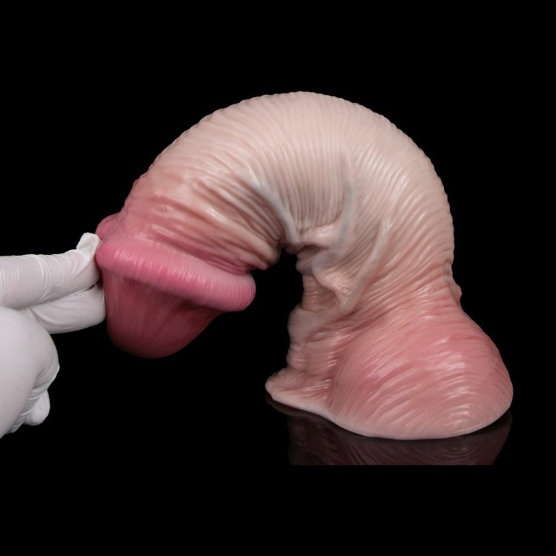 Huge Realistic Dildo – Dual Density Silicone Big Dildo with Lifelike Skin Texture