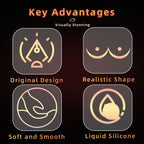 Realistic Silicone Breast Forms for Crossdressers – Liquid Silicone Wearable Fake Boobs