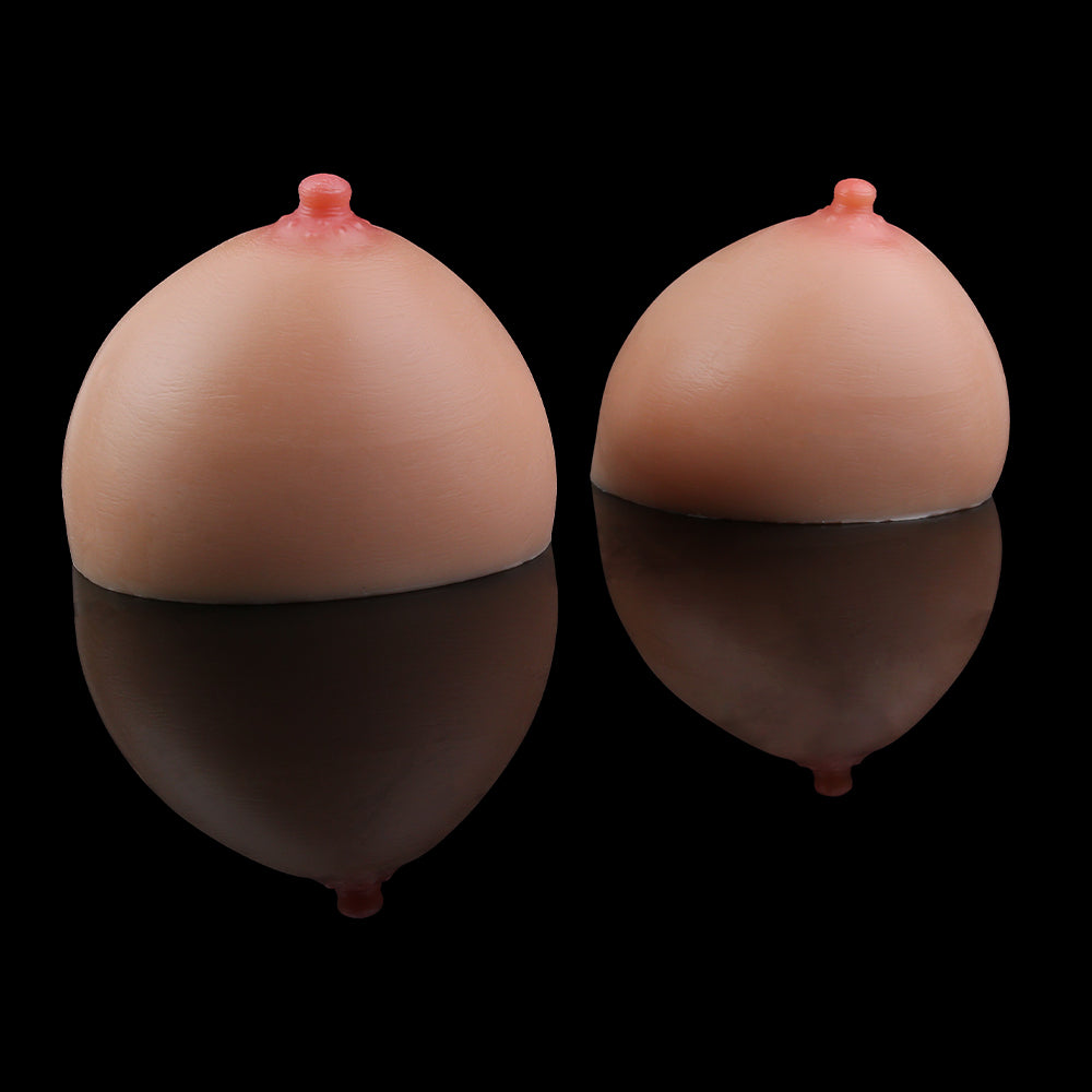 Realistic Silicone Breast Forms for Crossdressers – Liquid Silicone Wearable Fake Boobs
