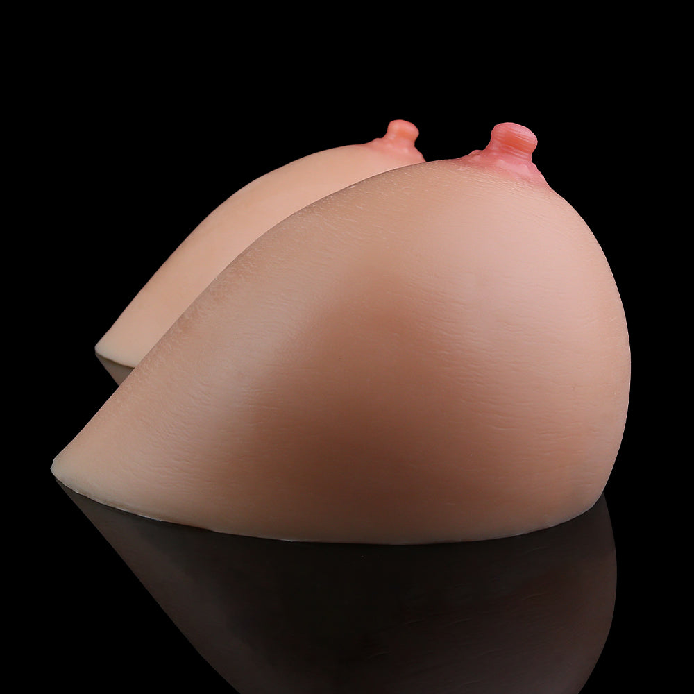 Realistic Silicone Breast Forms for Crossdressers – Liquid Silicone Wearable Fake Boobs