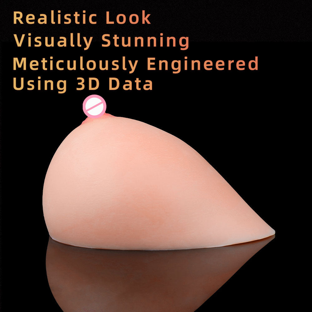 Realistic Silicone Breast Forms for Crossdressers – Liquid Silicone Wearable Fake Boobs