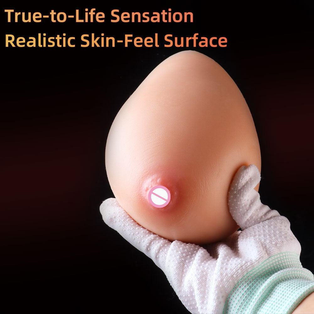 Realistic Silicone Breast Forms for Crossdressers – Liquid Silicone Wearable Fake Boobs