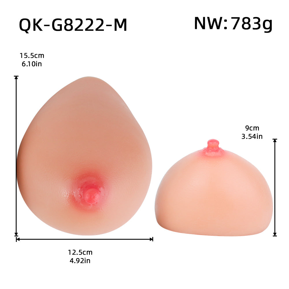Realistic Silicone Breast Forms for Crossdressers – Liquid Silicone Wearable Fake Boobs