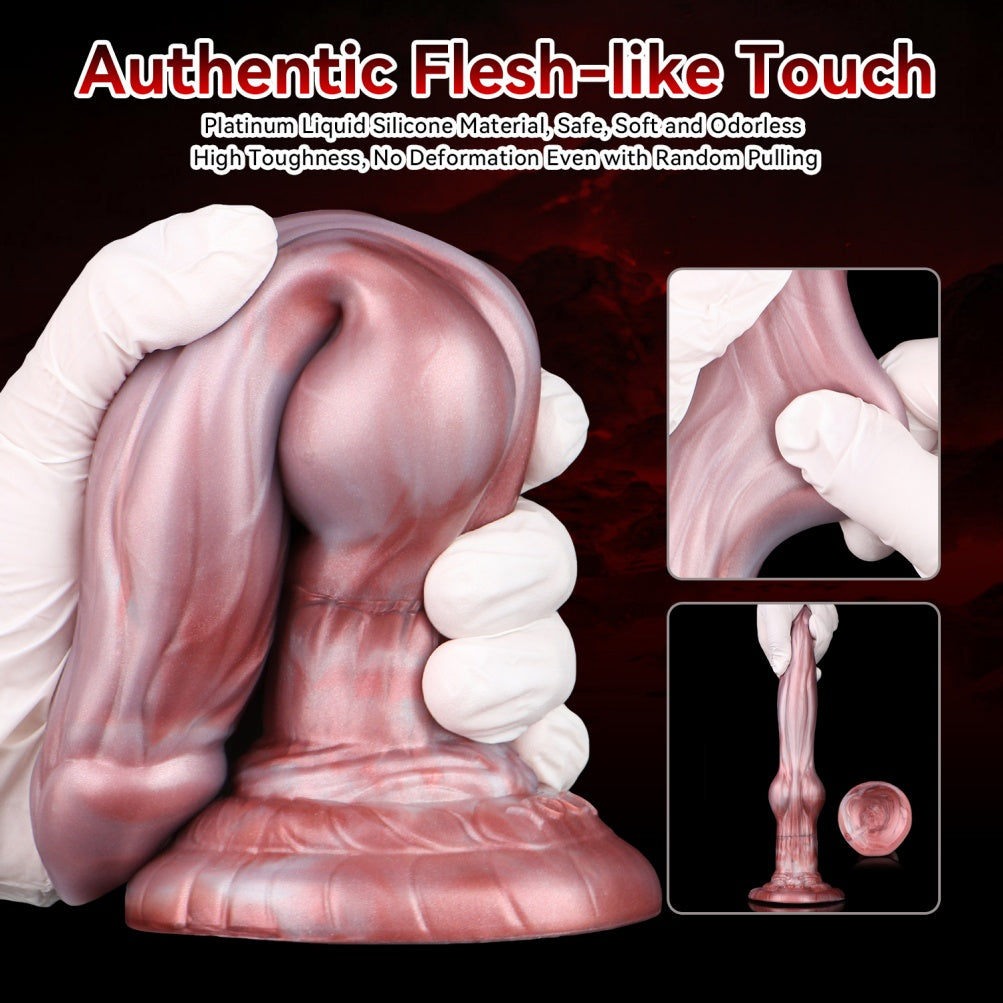 Fantasy Dog Knot Inflatable Dildos-Expansion & G-Spot Stimulation Sex Toys