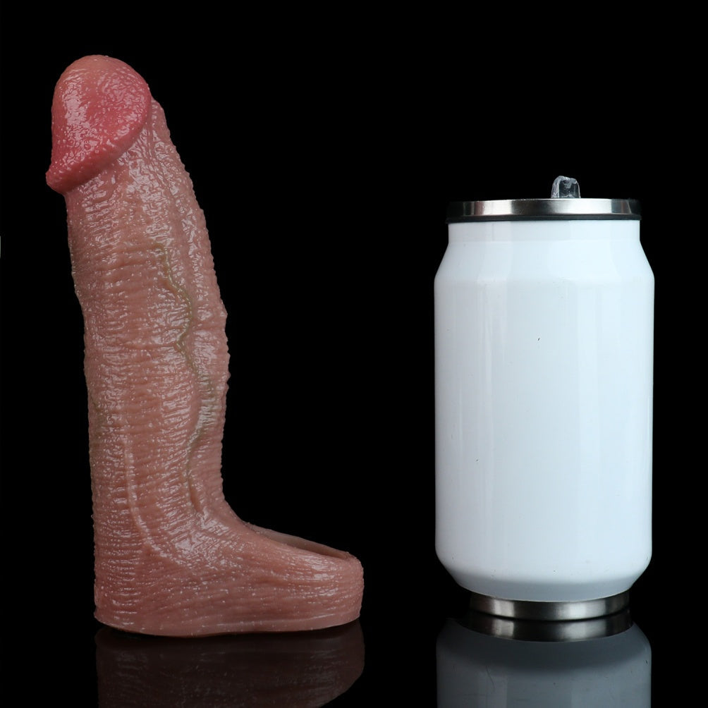 Realistic 5.78-Inch Silicone Cock Sleeve – Full Coverage Design for Sensitivity Control