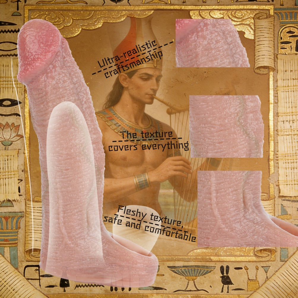 Realistic 5.78-Inch Silicone Cock Sleeve – Full Coverage Design for Sensitivity Control