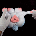 Furry Fox Beast Dual-Channel Pussy with Alien Sex Doll — Fantasy Animal Sex Toy for Men