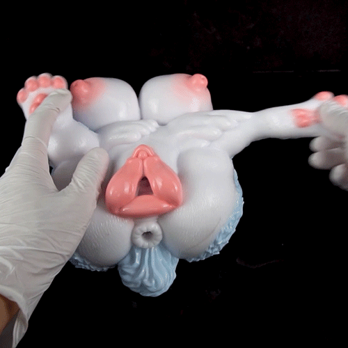 Furry Fox Beast Dual-Channel Pussy with Alien Sex Doll — Fantasy Animal Sex Toy for Men