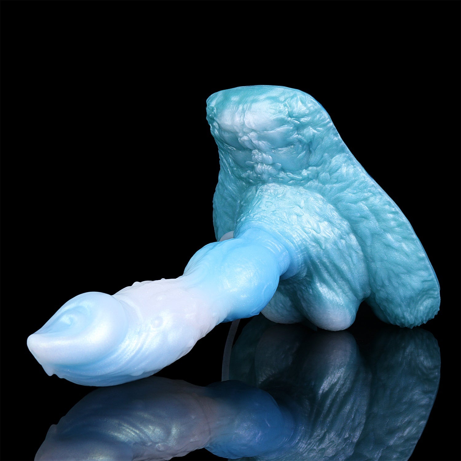 Squirting Dragon Dog Knot Dildo – Ejaculating Fantasy Silicone Toy with Electric Water Sprayer for Immersive Knotting Play