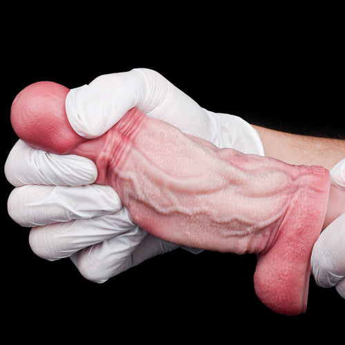 7 Inch Realistic Dildo – Dual Density Platinum Silicone | Flesh Tone Life-Size Replica
