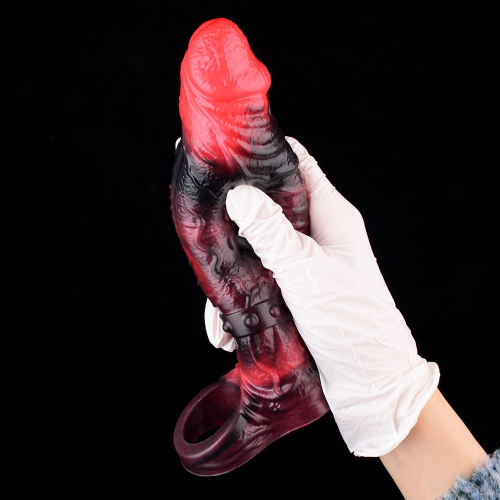 6-Inch Penis Extender with Vibration – Smart Sex Aid Offering Triple Sensation