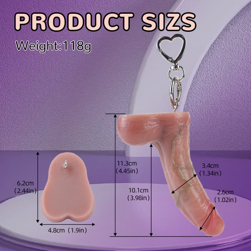 Realistic Silicone Small Dildo – Wearable Pleasure Toy with Decorative Lilijunex Style